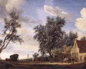 萨洛蒙 凡 雷斯达尔 : Halt at an Inn